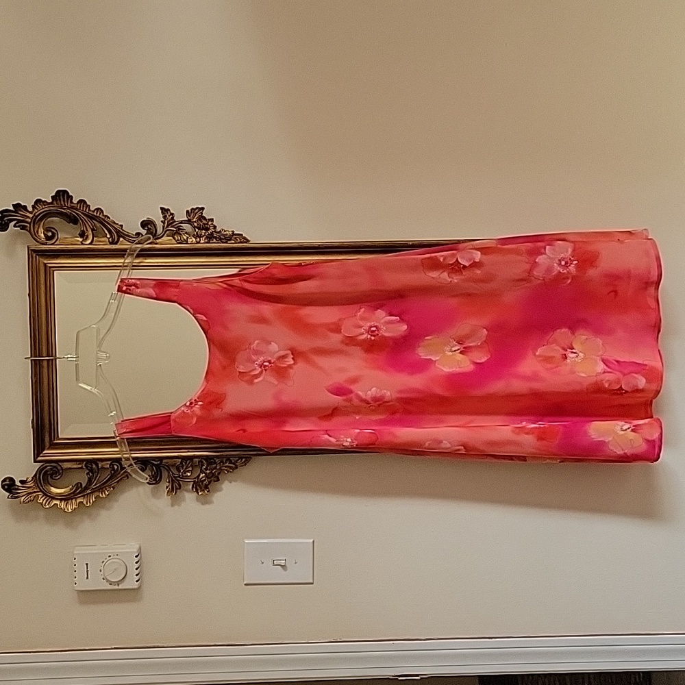 Pink Floral Dress